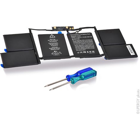 NX - Batterie ordinateur portable compatible Apple 11.4V 4314mAh - A1820020-017 (1/2)