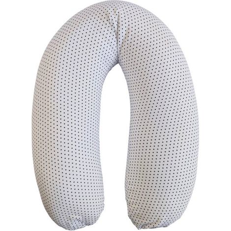 Coussin de maternité et d'allaitement CANDIDE CAN3275052061287 U jersey étoiles Blanc / Bleu marine (1/4)