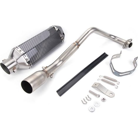 Pièces de modification pour moto : pot d'échappement, silencieux et tuyau d'échappement compatibles avec Honda Grom 125 (2013-2025) (1/5)