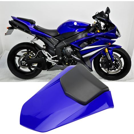 Soziussitzbezug für YAMAHA YZF R1 2007-2008, blau. (1/5)