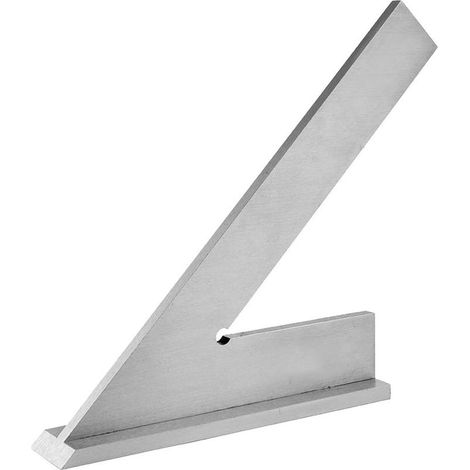 1 Winkelmesser – Präzisionswinkel – 45°-Winkel – Kohlenstoffstahl – Für Schreiner und Ingenieure – Grau – 150 x 100 cm (1/5)
