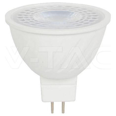 V-TAC Faretto LED GU5.3 (MR16) 6W 12V 110° Copertura Trasparente 3000K (1/3)