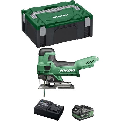 Stichsäge HIKOKI CJ18DBA1X (1 x 2,5Ah/5,0Ah + UC18YSL3 + Koffer HSC II) (1/5)