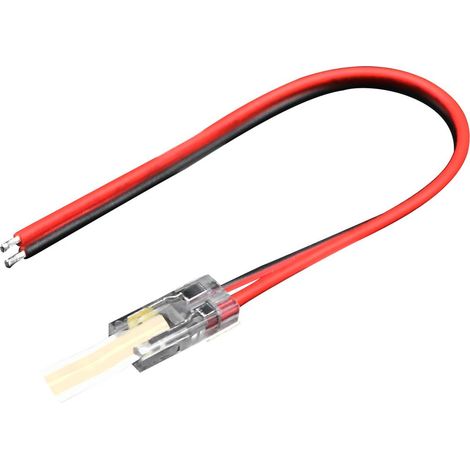 Strip Anschluss 5mm 2Pin für einfarbige COB LED-Streifen IP20 DC24V/3,5A (1/2)