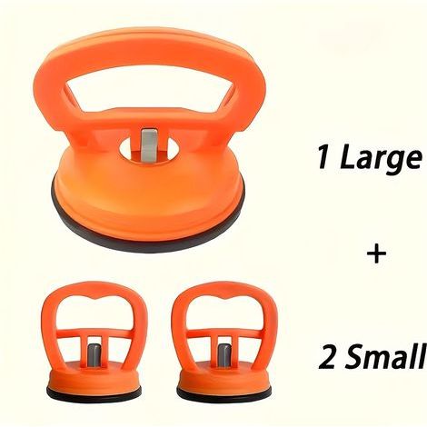 3-piece bodywork dent repair kit (1 large, 2 small) – Suction cups with up to 70 kg suction power – Durable ABS material (1/5)