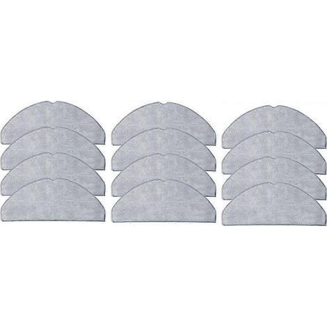 Lot de 12 chiffons de nettoyage pour aspirateur ILIFE A30 Pro - Accessoires et lingettes de rechange (1/4)