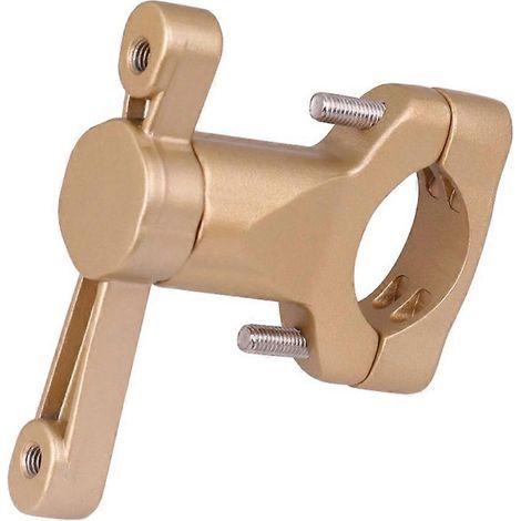 Adaptateur de porte-bidon réglable pour guidon de vélo VTT/route, compatible avec les fixations sur tige de selle. (1/5)