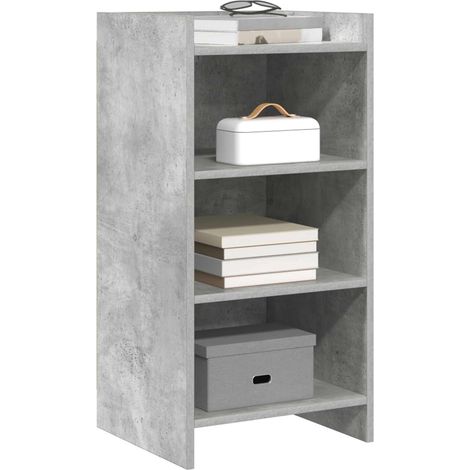 Sideboard/Anrichte/Buffet Betongrau 40 x 36 x 80 cm Holzwerkstoff LXWW290829 (1/5)