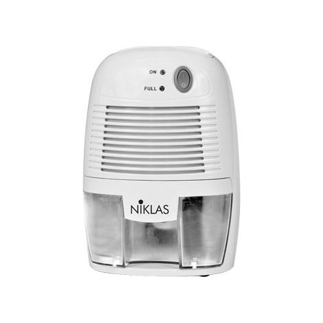 Deshumidificador Niklas Dry 500 – 250 ml/24h – Bandeja de 500 ml – Tecnología Peltier