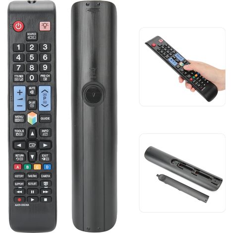Télécommande Universelle Compatible avec Téléviseurs SAMSUNG, Fonctions Avancées et Prise en Charge Multimédia (1/5)