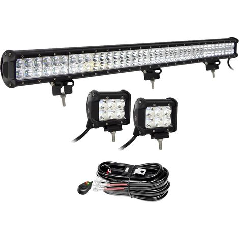 Barra luminosa a LED, fascio combinato, compatibilità universale, 234W, kit di cavi 2x18W (1/2)