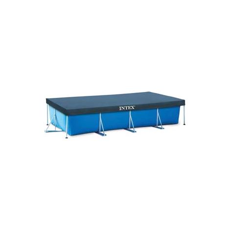 TELO DI COPERTURA PER PISCINE RETTANGOLARI FRAME  cm.300x200  peso kg.2,15 (28038)    INTEX