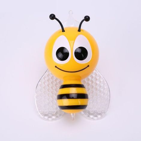 Bienen-Nachtlichter, lichtgesteuertes Design, Wand-Nachtlichter für Babys - Crezuo
