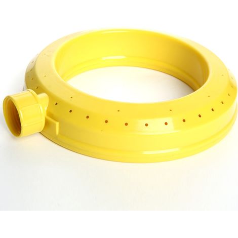 Irrigatore automatico da giardino a dondolo per irrigazione agricola e del prato - Struttura in plastica resistente agli urti - Adatto per pressioni dell'acqua alte e basse - 18,5 x 17,5 x 4 cm