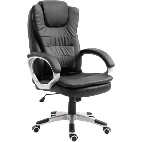 Sillón de oficina con masaje y calefacción YK7304 negro (1/5)