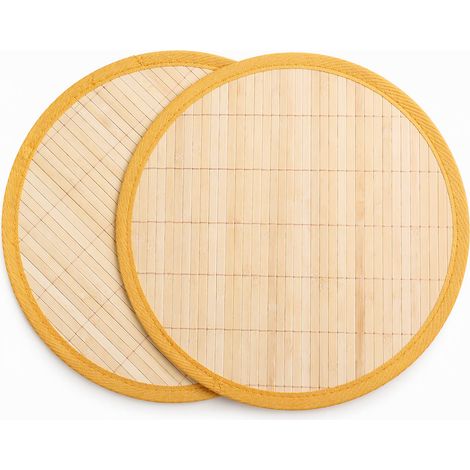 accessoire de cuisine double face en bois et bambou (1/5)