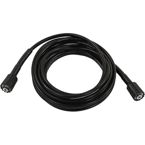 9 m langer Hochdruckreinigungsschlauch aus PVC und Gummi, M22 15 mm, für Autos und Außenflächen