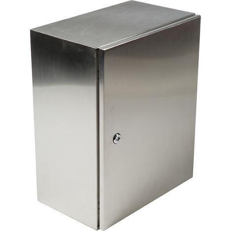 Coffret mural RS PRO en Acier inoxydable 304 dim. ext. 240 x 360 x 150mm, IP66 ( Prix pour 1 ) (1/2)