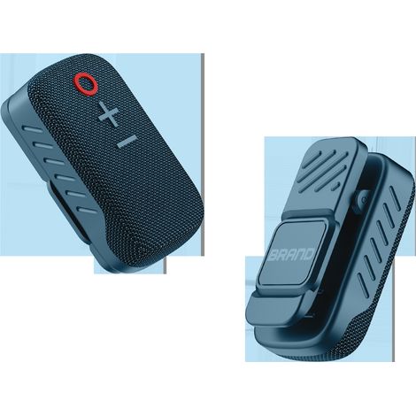 New Wearable Wireless Bluetooth Speaker WS10 Mini Speaker Portable Outdoor Running Subwoofer -- Black (1/3)