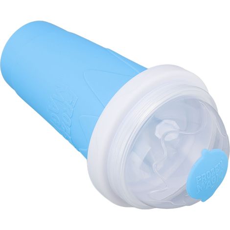 Tasses à smoothies rapides, tasses à smoothies glacés rapides, sorbetière pour milkshakes maison (bleue) (1/5)
