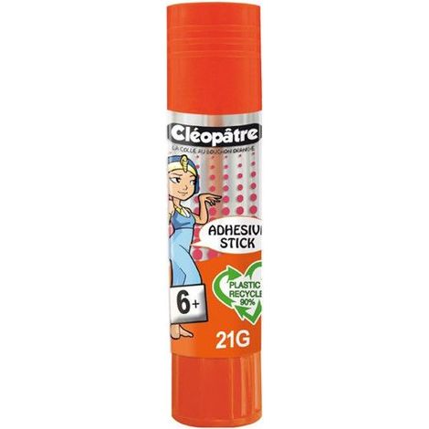 Bâton de colle - Transparente - Cléostick Adhésive - 21g - Cléopâtre