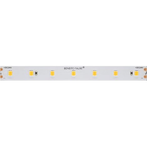 Striscia LED 25m Beneito & Faure Serie Fine 24V 4,8W/m 3000K IP20 - Illuminazione Lineare Professionale per Interni ad Alta Efficienza (1/5)