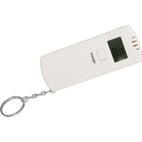 éthylotest portable avec écran LCD numérique, à usage domestique et professionnel. (1/5)