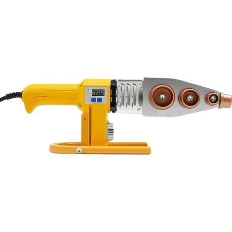 Machine à souder des tuyaux, Contrôle numérique de la température, Design portable, JauneVif (1/2)