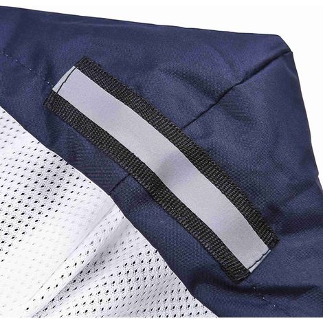 Imperméable réfléchissant 5XL pour chien de taille moyenne à grande, avec ouverture pour laisse (1/5)