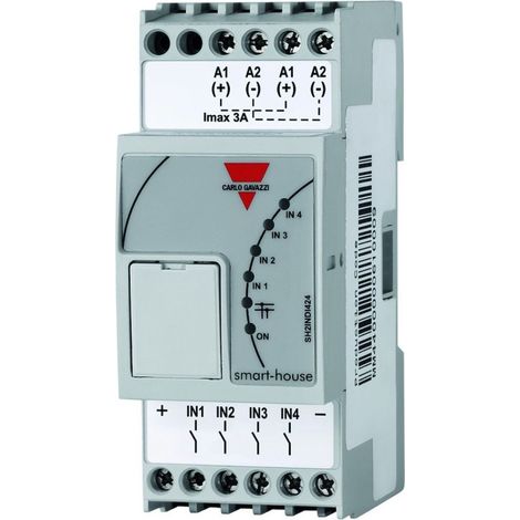 CARLO GAVAZZI SH2INDI424 Smart Dupline module 4 tor inputs/pulses 24Vdc