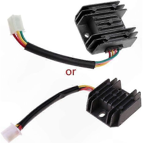 Régulateur Redresseur 12V 4 Fils pour Scooter et Quad 50-150CC, Chargeur de Tension Moto, Pièce de Remplacement Équipement Électrique (1/5)