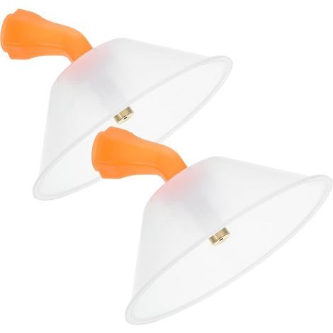Windfeste Sprühdüsen mit Transparent Abdeckung und 10cm (1/5)