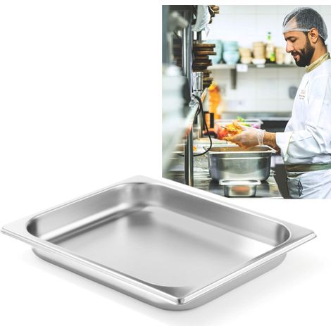 Bac GN 1/2, inox, Profi Line, hauteur 40 mm - Hendi 801444 (1/3)