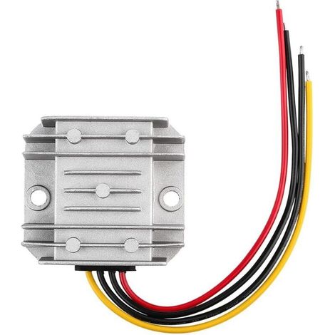 Réducteur de tension Buck Converter, DC 48V Abaisseur à 12V 5A 60W, Transformateur de module étanche pour voiturette de golf Club Car (1/5)