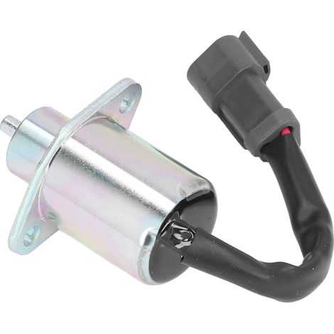Coupure d'alimentation en carburant et arrêt du moteur à la fermeture de l'électrovanne. 12 V TOSD-03-073 2848A278. Compatible avec le moteur Perkins UB704. (1/5)