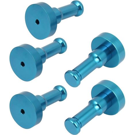 Aluminium kleidung cap mantel kleidungsstück cabane baguette décorative aufhänger haken bleu (1/2)