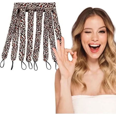 Boudin Cheveux Boucle Sans Chaleur, Heatless Hair Curlers Rouleau Cheveux Sans Chaleur, Heatless Curling Rod Headband Bigoudi (1/5)
