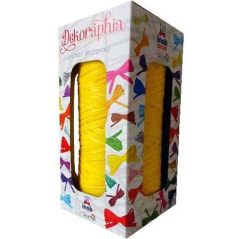 Nastro Rotolo Dekoraphia 200Mt. Giallo 51 X1