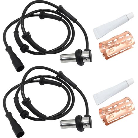 2Pcs STC2786 Front ABS Wheel Speed Sensor, Front Left and Right Wheel Speed ABS Brake Sensor Replacement for Land Rover Range Rover P38 All Models from 1994-2002 Replaces STC3385 (1/5)