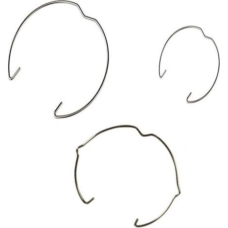 [18pcs] GU10 MR11 Anneau Clip Clips for Small Loose Objects de Bague de Fixation Such as Rings/Guirlande/Support D'ampoule - 35 et 50 mm de Diamètre (1/5)