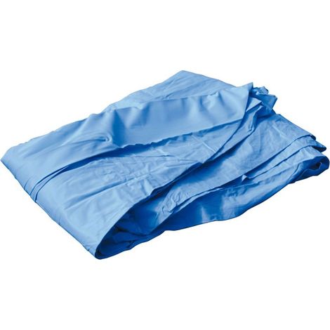 Liner piscine hexagonal Ø410x120cm 50/100ème bleu – Traitement anti-UV – Fixation rail Ubbink – Compatible piscines Azura avant 2006