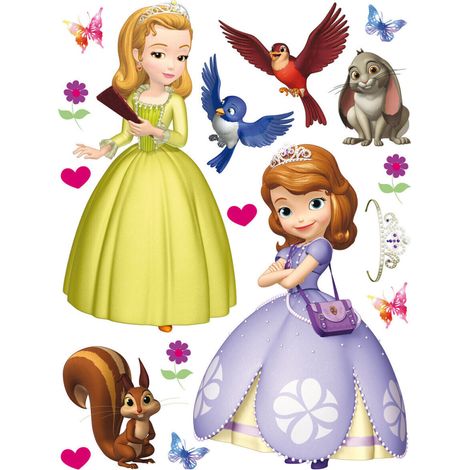 Stickers géant Princesse Sofia Disney (1/4)