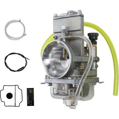Carburateur LEC à fond transparent pour PWK / TMX – 250‑400 cc – Compatible YZ250, CR250, KTM250 – Tuning moto cross (1/3)