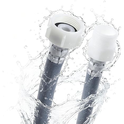 Rallonge Tuyau pour Machine à Laver ou Lave Vaisselle,Connexions Ø 3/4" Universelle 1,5m (1/5)