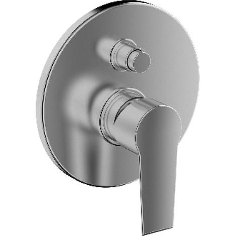 MISCELATORE MONOCOMANDO INCASSO DOCCIA C/DEV LINEA TEN Cromo
