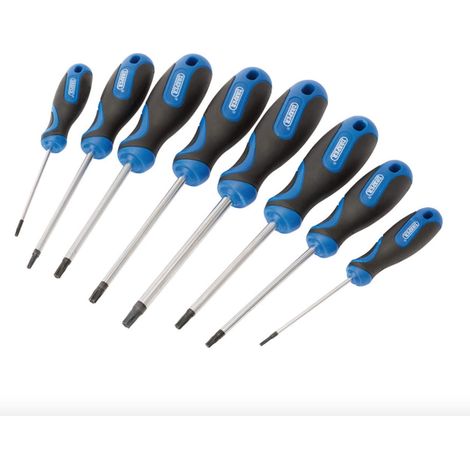 Wheels N Bits Lot de 8 Tournevis Torx inaltérables 34251 865TXT, Bleu