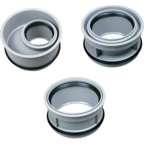 Airfit Abwasser-Innenreduzierstück PP f HT- u KG-Rohr DN90/75 konzentrisch, 9075IR (1/3)