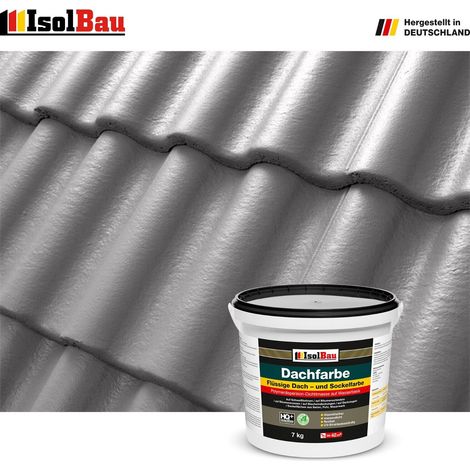 IsolBau Dachfarbe Betongrau 7 kg (1/5)