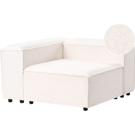 Eckmodul ARDAL Bouclé Cremeweiß (1/5)