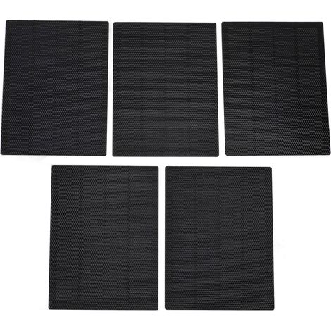 Kit di 5 pannelli solari da 5W, realizzati in silicio ETFE monocristallino, resistenti alla pioggia, portatili, mini celle solari per giocattoli elettrici e uso esterno. (1/5)